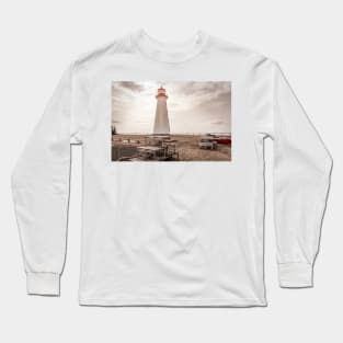 Point Prim Lighthouse P.E.I. Canada 6 Long Sleeve T-Shirt